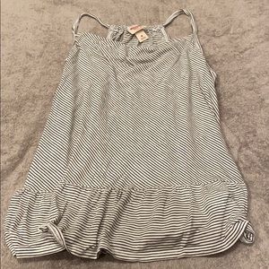 Stripped tank
